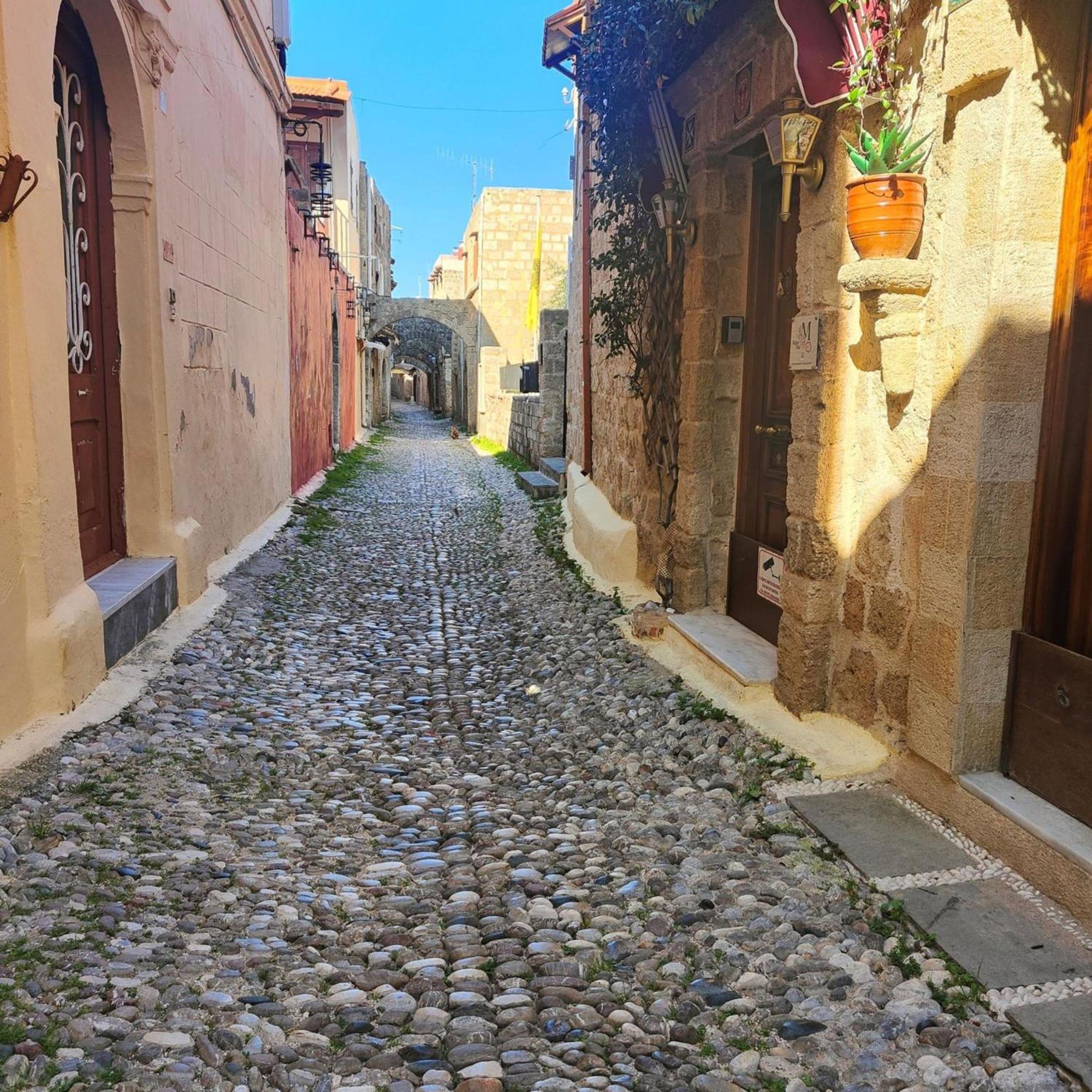 Megiston House In Old Town Rhodes Villa Rhodes City Екстериор снимка