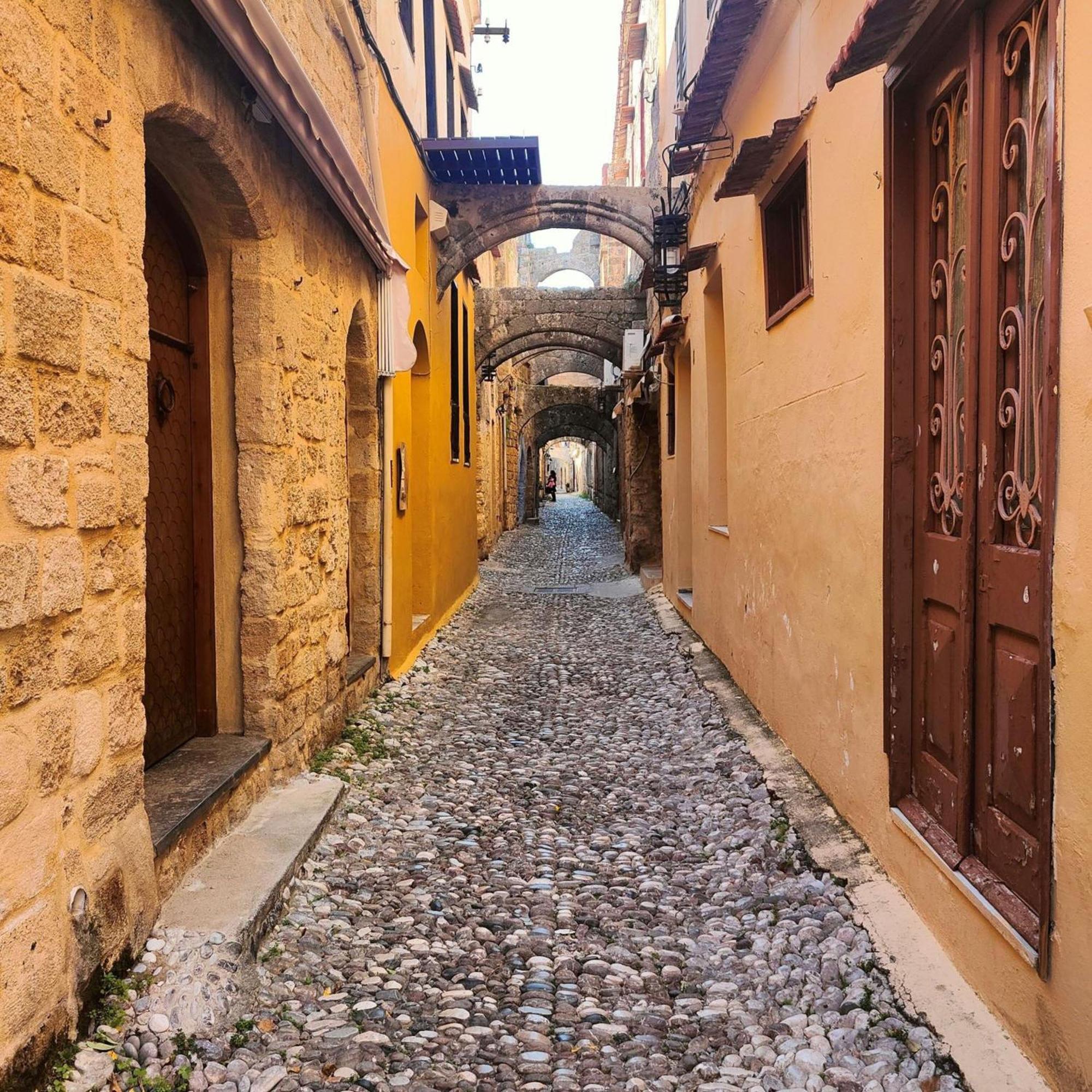 Megiston House In Old Town Rhodes Villa Rhodes City Екстериор снимка